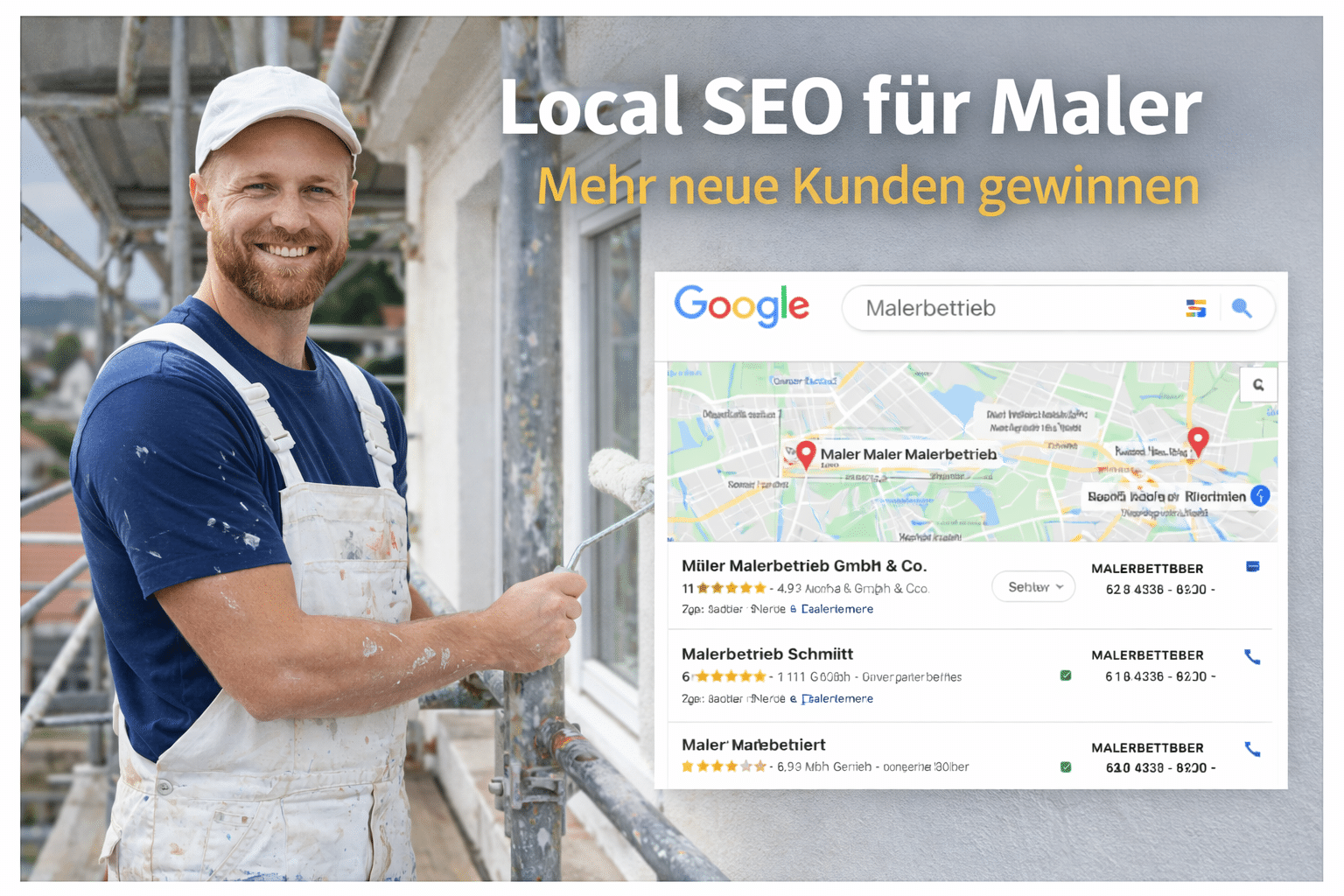 local seo reinigungsfirmen und Hausmeister wischt